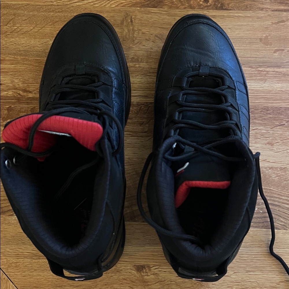 Fila Black and Red Men's Boots